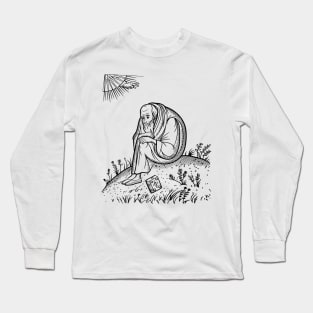 The Contemplative Evangelist | John the Theologian Long Sleeve T-Shirt